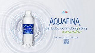 AQUAFINA  SẢI BƯỚC CỘNG ĐỒNG SÓNG XANH  30s [upl. by Arrek]