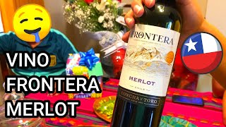 🍇Vino FRONTERA MERLOT🍷¿EL MEJOR VINO del MUNDO REVIEW amp OPINIONES 🎉AÑO NUEVO 2022 Perú [upl. by Lak695]