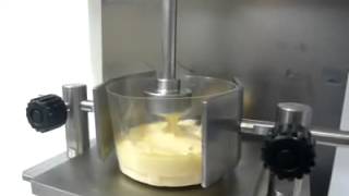 Peeling  Cheese texture viscosity or hardness analysis [upl. by Wycoff]