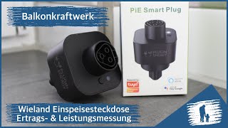 Balkonkraftwerk Ertrag messen  PiE Smart Plug [upl. by Senn398]