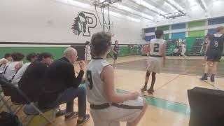 Ponoka broncs vs camrose Trojans jr high basketball boys [upl. by Nicoli433]