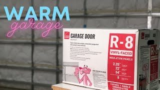 How to INSULATE a Garage Door  Owens Corning Garage Door Insulation Kit [upl. by Harac]