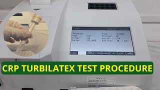 CRP Turbilatex Test Procedure Video  English [upl. by Syverson]