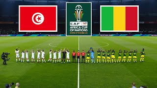 Tunisia vs Mali ● Africa Cup of Nations 2023  20 January 2024 Gameplay [upl. by Ecirtak236]