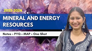 Mineral and Energy Resources  Class 12 Geography  One Shot Lecture class12geography [upl. by Helmer]