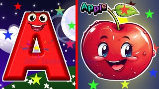 ABC Song  Phonics Song  A for Apple  Tiny Tots  Kiddos Study Zone ABC lyrics song phonicssong [upl. by Glynnis499]