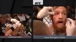 McGregor vs Mendes  Best Moments [upl. by Alberic]