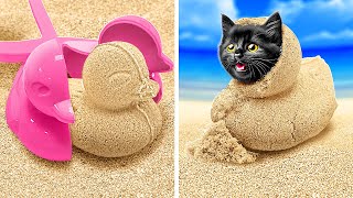 Jai trouvé un chaton dans le sable 😼 Conseils astucieux pour les propriétaires danimaux [upl. by Flagler]