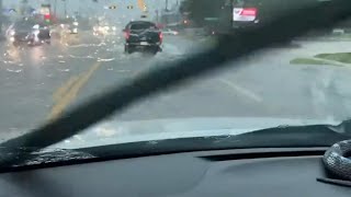 Flooding video from Tomball  52 [upl. by Wilek156]