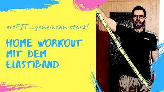 Wohnzimmer Workout mit Elastiband®  Aufwärmen amp Regenerationseinleitung [upl. by Serg]