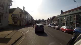 A Ride Through New Alresford in Hampshire [upl. by Seka573]