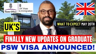 Finally New Updates On Graduate PSW Visa Route Announced What To Expect In May 20th PSW Review [upl. by Burty373]