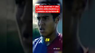 LA HISTORIA DE RAFINHA ALCÁNTARA🤯 EL TATA MARTINO ARRUINÓ AU CARRERA futbol parati viralshort [upl. by Bartholomeus]