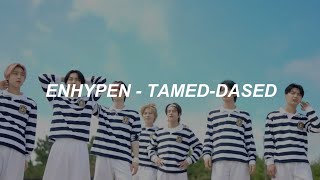 with MV ENHYPEN 엔하이픈  TamedDashed Easy Lyrics [upl. by Gunn]