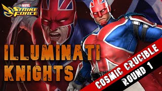 Illuminati Knights Saved My CC  Marvel Strike Force [upl. by Peacock]