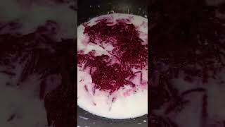 beetroot halwa preparing 😊😋 like and subscribe ❤️ [upl. by Jenness]