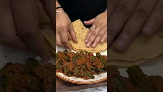 fried ladyfinger cooking shorts fried food ladyfinger cooking [upl. by Assiluy]