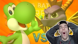 ÉPICAS BATALLAS DE RAP DEL FRIKISMO  SPYRO VS YOSHI  KEYBLADE  REACCIÓN [upl. by Etnohs]