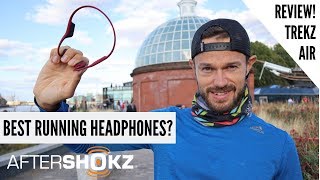 Running Headphones 2018  Aftershokz Trekz Air  Full Review [upl. by Dulla]