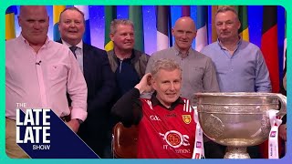 Patrick Kielty shocked by Minor AllIreland winning teammates  The Late Late Show [upl. by Zippel922]