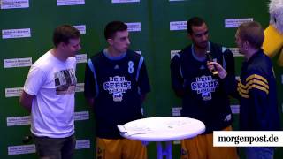 Fantalk  Alba Berlin schlägt Phantoms Braunschweig [upl. by Zinah]