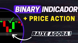 🤑COMO USAR O INDICADOR BINARY COM PRÉ ALERTA PARA MT4  ESTRATEGIA COM SETA  PRICE ACTION [upl. by Erodroeht188]