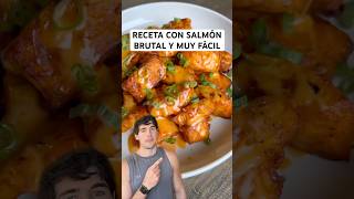 Receta de salmón brutal 🔥🤩 [upl. by Obnukotalo531]