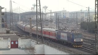 Chinese railway at Zhengzhou station 4 [upl. by Trudy799]