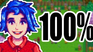 How Fast Can I Reach 100 Perfection in Stardew Valley Year 2 Spring [upl. by Ethban]