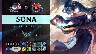 Sona Support vs Zoe  EUW Challenger Patch 1411 [upl. by Peterec]