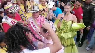 quotCon Caravanas Bacanas Tatiana Angulo Reina del Carnaval 2025 Lleva la Alegría [upl. by Tildie121]