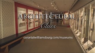 quotArchitectural Clues to 18thCentury Williamsburgquot at the Art Museums of Colonial Williamsburg [upl. by Gnouc711]