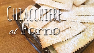 Chiacchiere al forno  DOLCI DI CARNEVALE [upl. by Filippo]