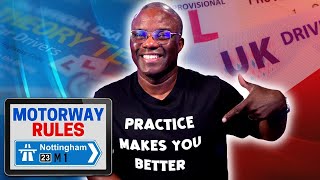 Motorway Rules Practice With Me To Get Better  DVSA Theory Test [upl. by Shing]