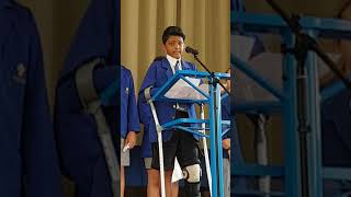 Ficino School 2017 Headboy end of year speech by Vishwas Iyer [upl. by Regnij741]