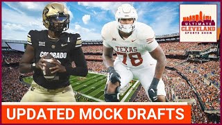 MOCK DRAFT MONDAY Whats the Cleveland Browns most significant need at the top of the draft [upl. by Teraj]