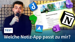 Organisiert aber in schön  Sechs NotizTools im Vergleich [upl. by Alexandro]
