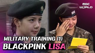 CC BLACKPINK LISA joined the army LISAs challenge to join the army in Korea BLACKPINK LISA [upl. by Yeleen396]