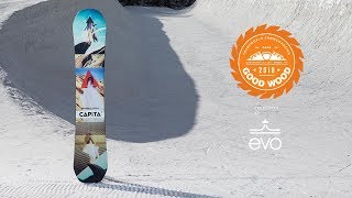 Capita Defenders of Awesome  Good Wood Snowboard Reviews  Best Mens Park Snowboards of 20172018 [upl. by Bland455]