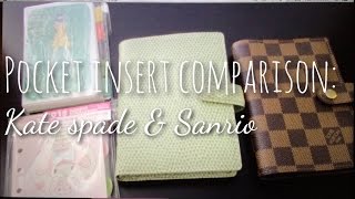 Pocket Planner Insert Comparison Pocket Filofax amp Louis Vuitton Pm Small Agenda [upl. by Orion]