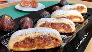 STRUDEL DI FROLLA AI FICHI  “I SETTEMBRONI” BISCOTTONI MORBIDISSIMI [upl. by Ruenhs447]