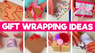 Quick Gift Wrap Hacks  Gift Wrapping Ideas You Need to Try [upl. by Dub]