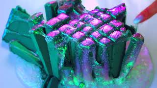 Mixing Pigment into Slime Duochrome Satisfying Slime ASMR Video Compilation [upl. by Aneekan]