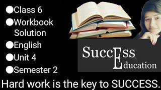 Class 6  English  Unit 4  Workbook Solution  GSEB  Reuse Reduce Recycle Semester 2  Buddha [upl. by Olemrac414]