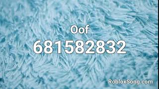 Oof Roblox ID  Roblox Music Code [upl. by Recneps]