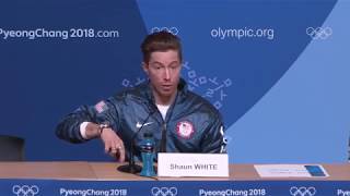 Shaun White Press Conference  21418 [upl. by Bork297]