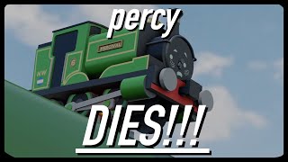 TTTEBlenderPercy DIES [upl. by Bounds35]