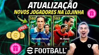 ATUALIZAÇÃO CHEGARAM AS 300 MOEDAS NOVOS JOGADORES NA LOJINHA GAMEPAD NO EFOOTBALL 2025 MOBILE [upl. by Hull]