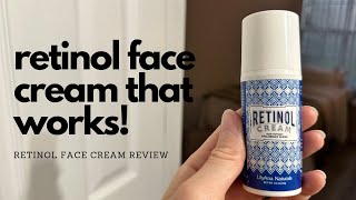 Retinol Face Cream Review  Does LilyAna Naturals really Work [upl. by Anasor]