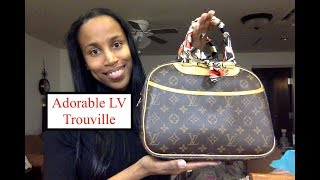 Unboxing I finally have a Louis Vuitton Trouville [upl. by Nahgeem]